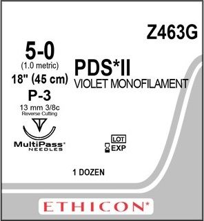 ETHICON SUTURE PDS II