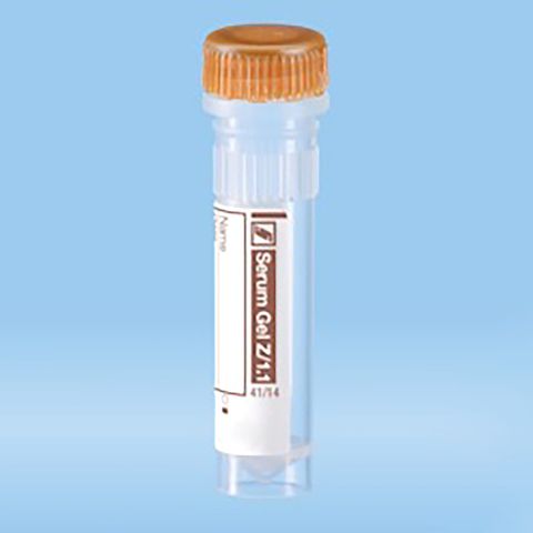 TUBE MICRO Z-GEL (41.1378.005) 1.1ML BRO