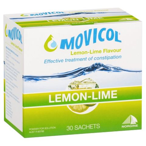 MOVICOL LEMON-LIME SACHETS 30