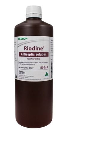 RIODINE ANTISEPTIC SOLUTION 500ML