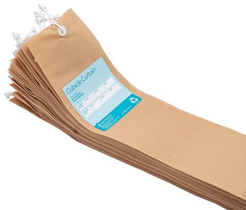 DISPOSABLE CURTAINS SAND 3M x 2M