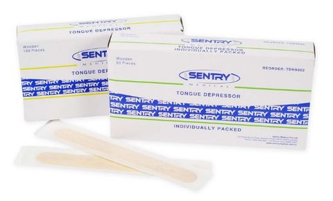 TONGUE DEPRESSOR INDIVIDUALY WRAPPED