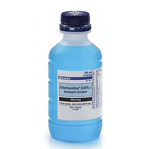 CHLORHEXIDINE BOTTLE