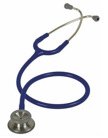 STETHOSCOPE NURSE SINGLE BLUE