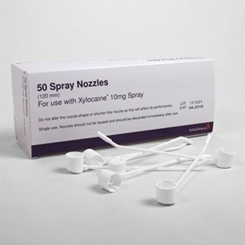 XYLOCAINE PUMP SPRAY NOZZLES