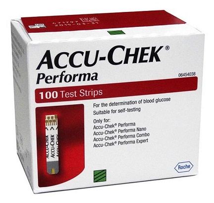 STRIPS ACCU-CHEK&reg; PERFORMA