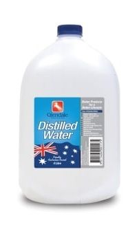 DISTILLED WATER, DEMINERALISED WATER, WATER