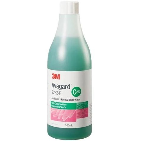 AVAGARD ANTISEPTIC HAND/BODY WASH 500ML