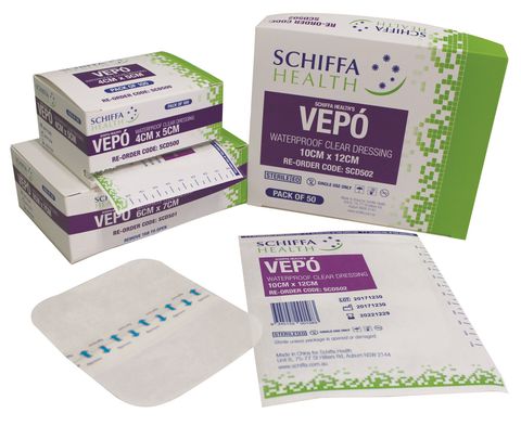 VEPO WATERPROOF CLEAR DRESSING